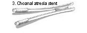 Choanal atresia stent